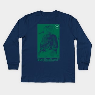 Spiritualized J Spacemen HUH Kids Long Sleeve T-Shirt